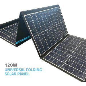 Powerology 120W Universal Foldable Solar Panel - Tashqila