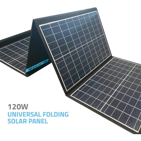 Powerology 120W Universal Foldable Solar Panel - Tashqila