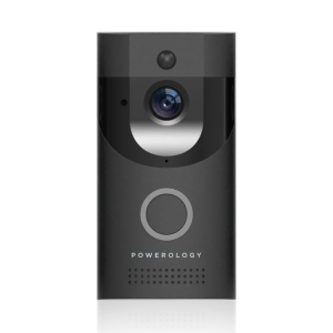 Powerology Smart Video Doorbell with Night Vision and Motion Sensor - Tashqila