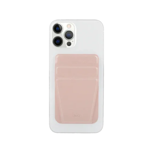 Uniq Lyft Magnetic Snap-On Stand And Card Holder - Pink - Tashqila