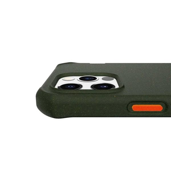 Itskins Feroniabio Summit iPhone 12 / 12 Pro Case - Kaki And Orange - Tashqila
