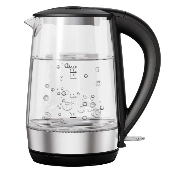 LePresso 360 Transparent Quick-Boil Glass Kettle - Tashqila