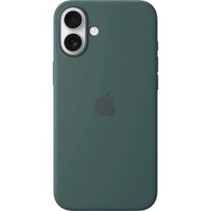 Apple iPhone 16 Silicone Case with MagSafe - Lake Green - Tashqila