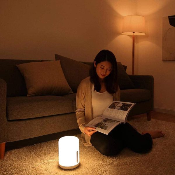Mi Bedside Lamp 2 - White - Tashqila