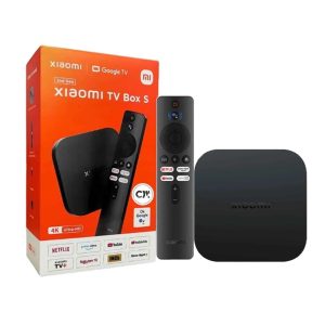 Mi Xiaomi TV Box S (2nd Gen) 4K Ultra HD Google TV - Black