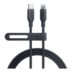 Anker 542 Usb-C To Lightning Cable (Bio-Based) (1.8M/6Ft) -Black - Tashqila