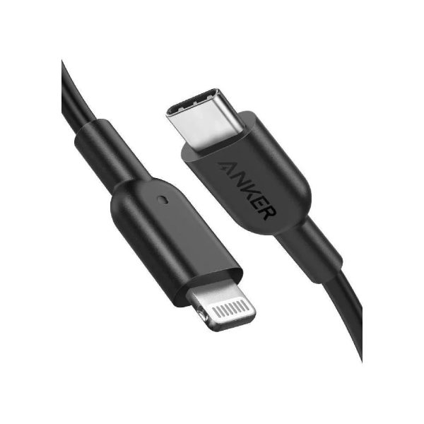 Anker 542 Usb-C To Lightning Cable (Bio-Based) (1.8M/6Ft) -Black - Tashqila