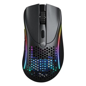 Glorious Model DV2 Wireless RGB Gaming Mouse - Matte Black - Tashqila