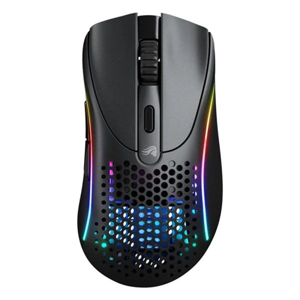 Glorious Model DV2 Wireless RGB Gaming Mouse - Matte Black - Tashqila