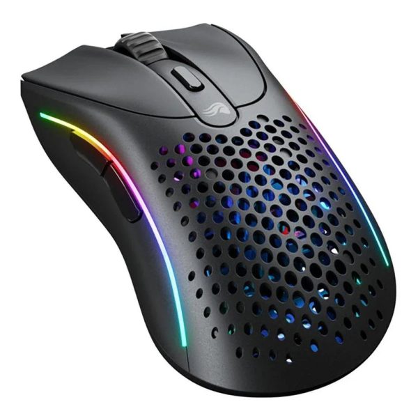 Glorious Model DV2 Wireless RGB Gaming Mouse - Matte Black - Tashqila