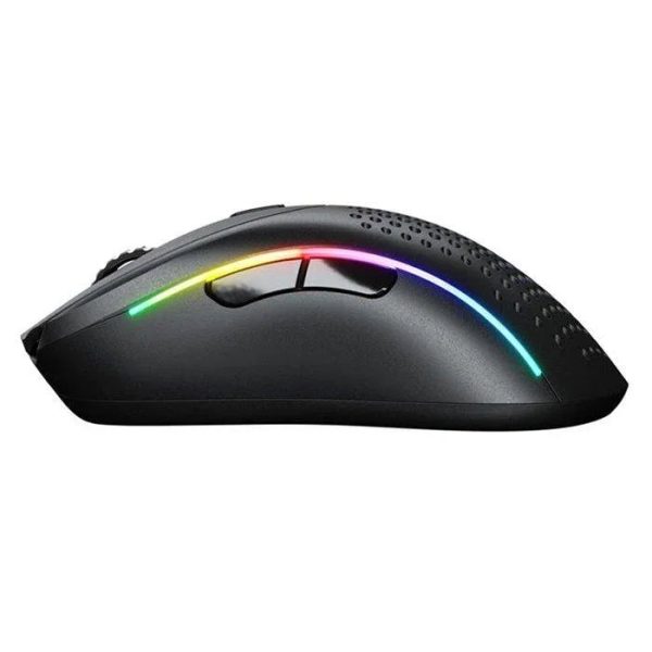 Glorious Model DV2 Wireless RGB Gaming Mouse - Matte Black - Tashqila