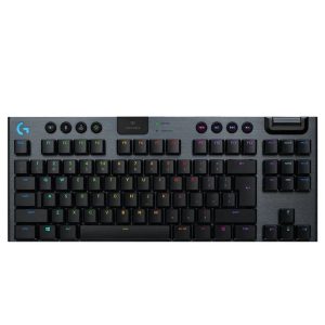 Logitech G915 TenKeyLess Wireless RGB Mechanical Gaming Keyboard - Clicky - Tashqila