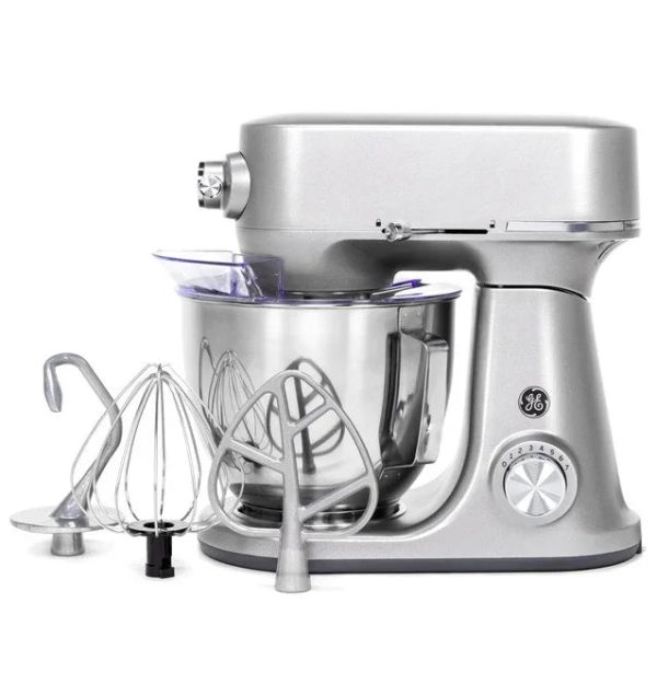 General Electric GE Stand Mixer - Silver - Tashqila