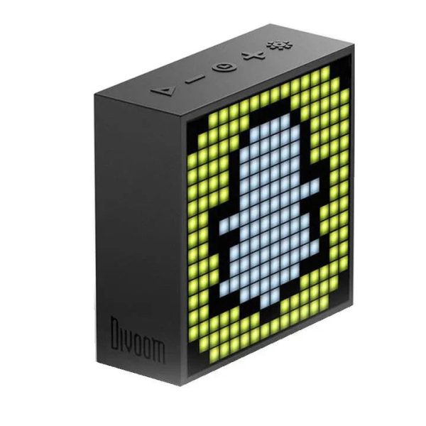 Divoom Timebox-Evo LED Pixel Bluetooth Speaker - Black - Tashqila