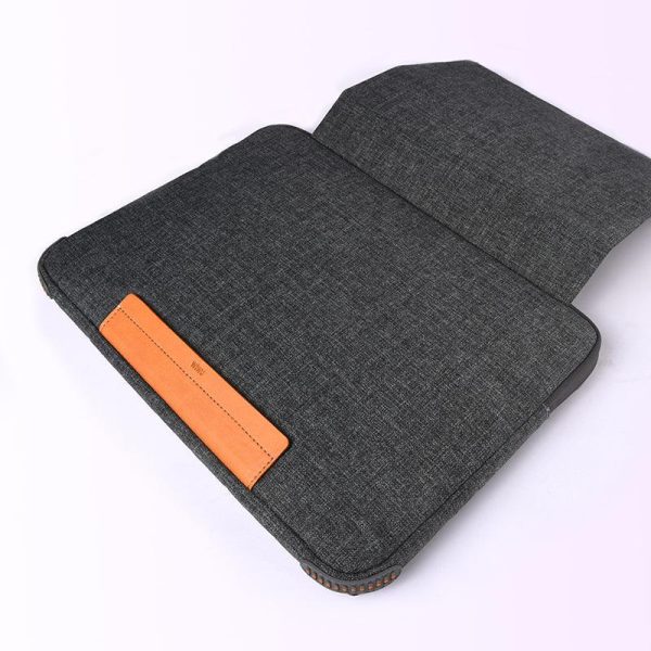 Wiwu Smart Stand Sleeve Hand Bag For Macbook 15" Gray - Tashqila