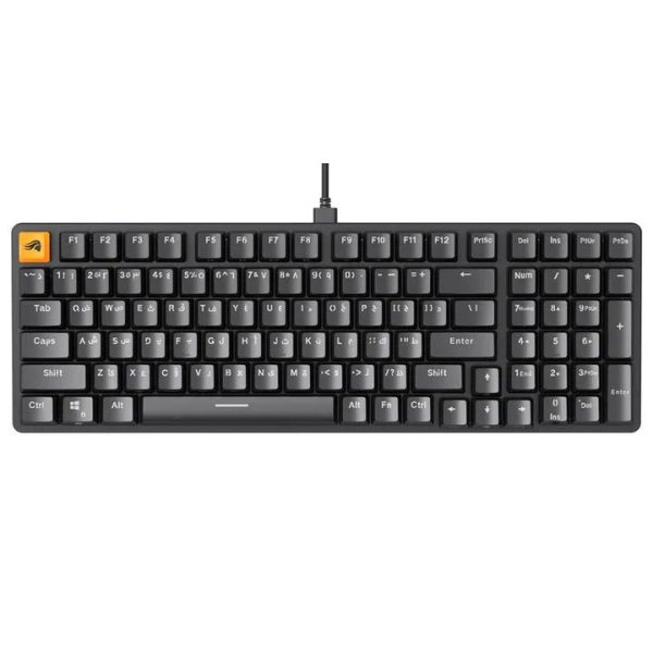 Glorious GMMK2 96% Pre-Built Keyboard - Black, Arabic - Tashqila