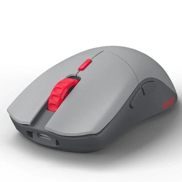 Glorious Series One PRO Wireless Mouse - Centauri - Grey/Red - Forge - Tashqila