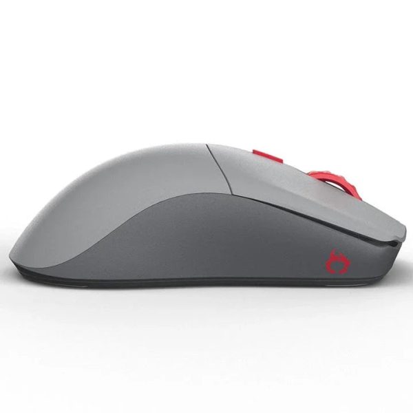 Glorious Series One PRO Wireless Mouse - Centauri - Grey/Red - Forge - Tashqila
