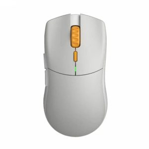Glorious Series One PRO Wireless Mouse - Genos - Grey/Gold - Forge - Tashqila