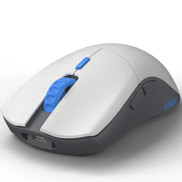 Glorious Series One PRO Wireless Mouse - Vidar - Grey/Blue - Forge - Tashqila