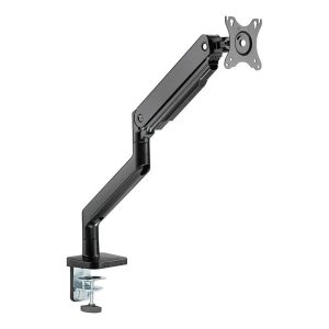 Twisted Minds Single Monitor Mechanical Spring Monitor Arm -Black (Fit Screen Size 17""-45"") - Tashqila