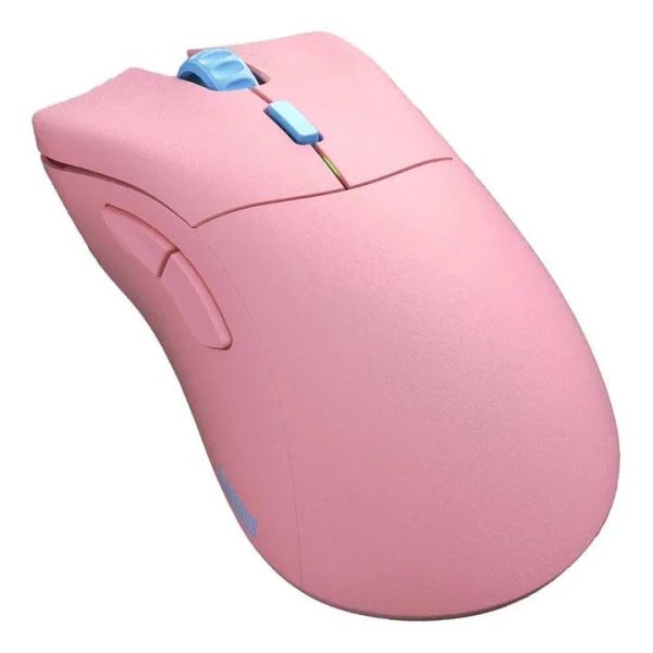 Glorious Model D PRO Wireless Gaming Mouse - Flamingo Pink - Forge - Tashqila