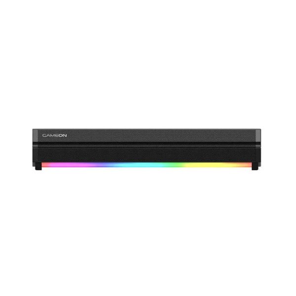 GAMEON Sonicstorm X Wireless RGB Gaming Soundbar - Black - Tashqila