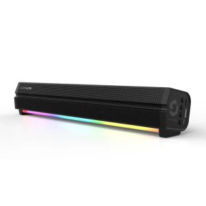 GAMEON Sonicstorm X Wireless RGB Gaming Soundbar - Black - Tashqila