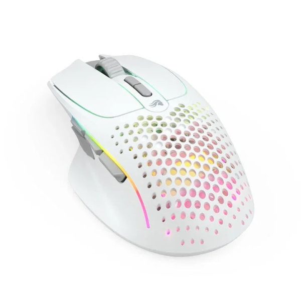 Glorious Model I2 Wireless Gaming Mouse - Matte White - Tashqila