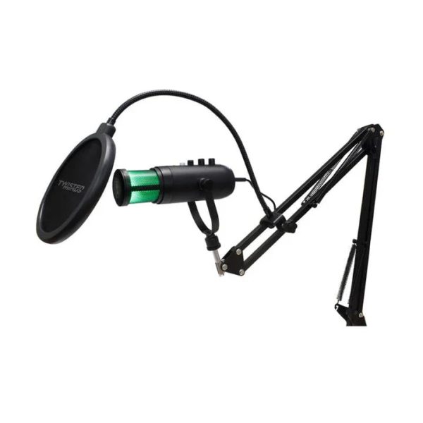 Twisted Minds USB Microphone RGB - Black - Tashqila