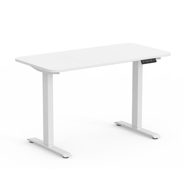 King Smith Smart Height Adjustable Table - White - Tashqila