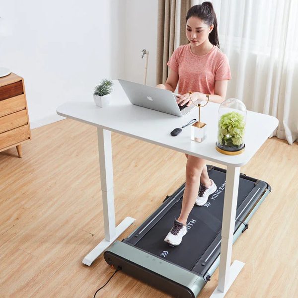 King Smith Smart Height Adjustable Table - White - Tashqila