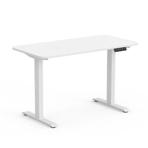 King Smith Smart Height Adjustable Table - White - Tashqila