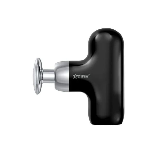 XPower Hot Compress Mini Massager - Black - Tashqila