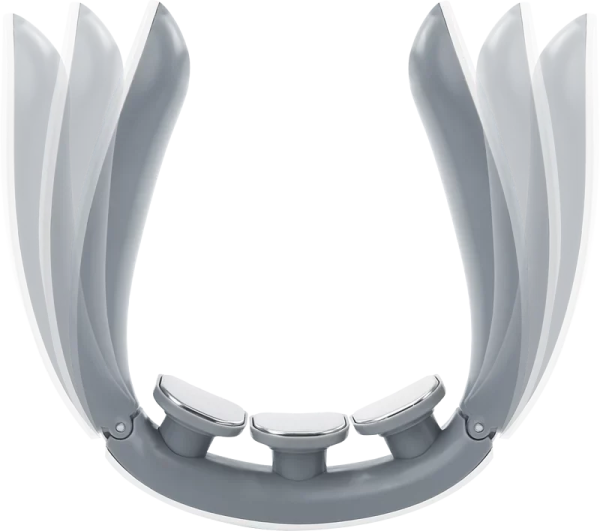 XPower Neck Massager - White - Tashqila