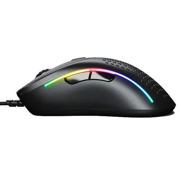 Glorious Model DV2 Wired RGB Gaming Mouse - Matte Black - Tashqila