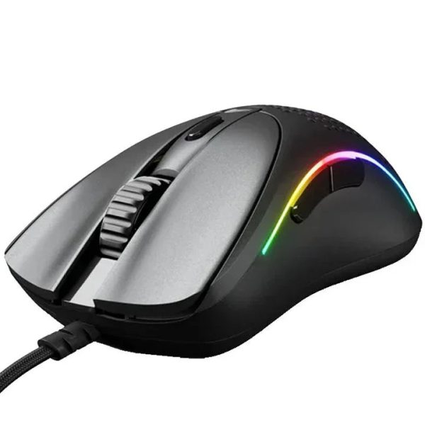 Glorious Model DV2 Wired RGB Gaming Mouse - Matte Black - Tashqila