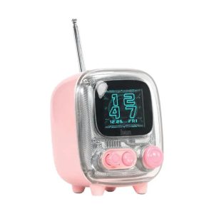 Divoom Tiivoo-2 Bluetooth Mini Speaker - Light Pink - Tashqila