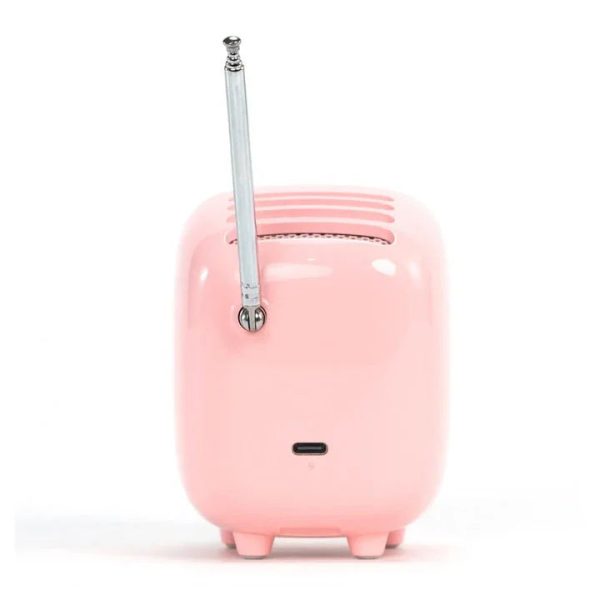 Divoom Tiivoo-2 Bluetooth Mini Speaker - Light Pink - Tashqila