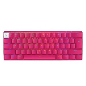 Logitech Pro X 60 Lightspeed Wireless Gaming Keyboard - Magenta - Tashqila