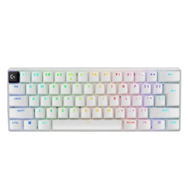 Logitech Pro X 60 Lightspeed Wireless Gaming Keyboard - White - Tashqila