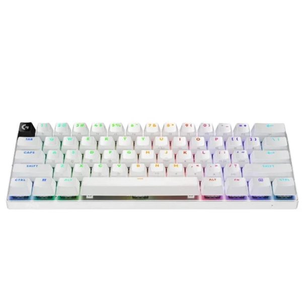 Logitech Pro X 60 Lightspeed Wireless Gaming Keyboard - White - Tashqila