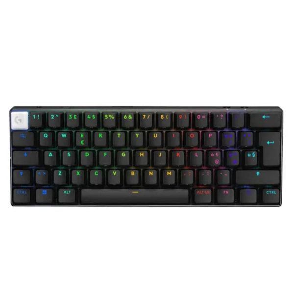 Logitech Pro X 60 Lightspeed Wireless Gaming Keyboard - Black - Tashqila