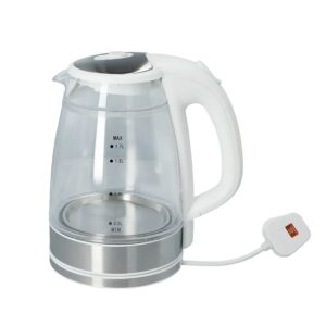 Stardust 1600W Double Wall Glass Kettle - Tashqila
