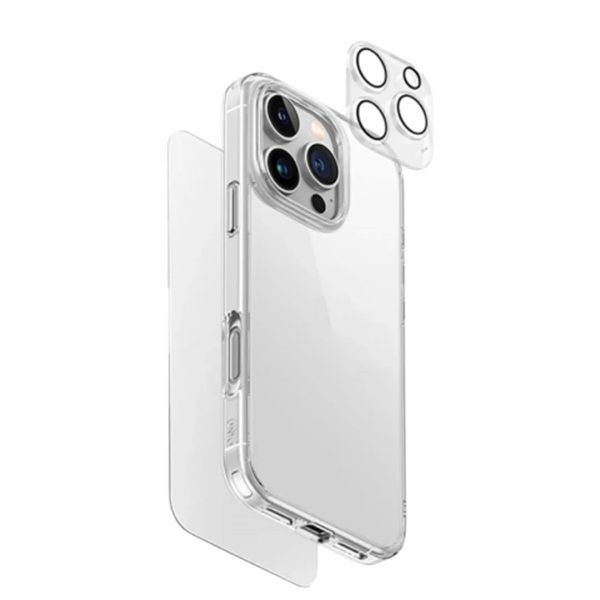 iPhone 16 Pro Uniq Hybrid 360 Essential - Clear - Tashqila