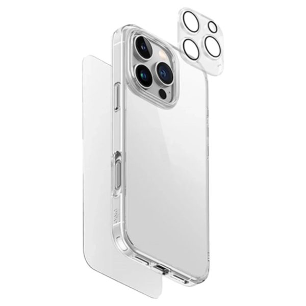 iPhone 16 Pro Max Uniq Hybrid 360 Essential - Clear - Tashqila