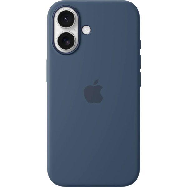 Apple iPhone 16 Silicone Case with MagSafe - Denim - Tashqila