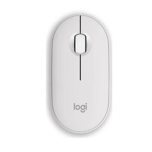 Logitech Pebble 2 M350s Wireless/Bluetooth Mouse - Tonal White - Tashqila