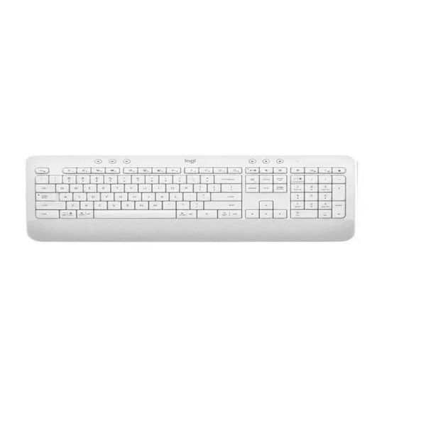 Logitech K650 Signature Bluetooth keyboard - Off White -Arb - Tashqila