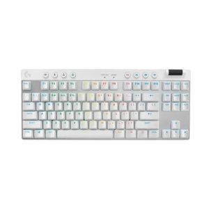 Logitech Pro X TKL Lightspeed Wireless Gaming Keyboard - White - Tashqila